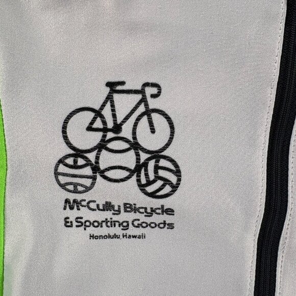 Vintage InSport Cycling Jersey Mens L Dave Scott McCully Hawaii Neon Race Shirt - Picture 5 of 10